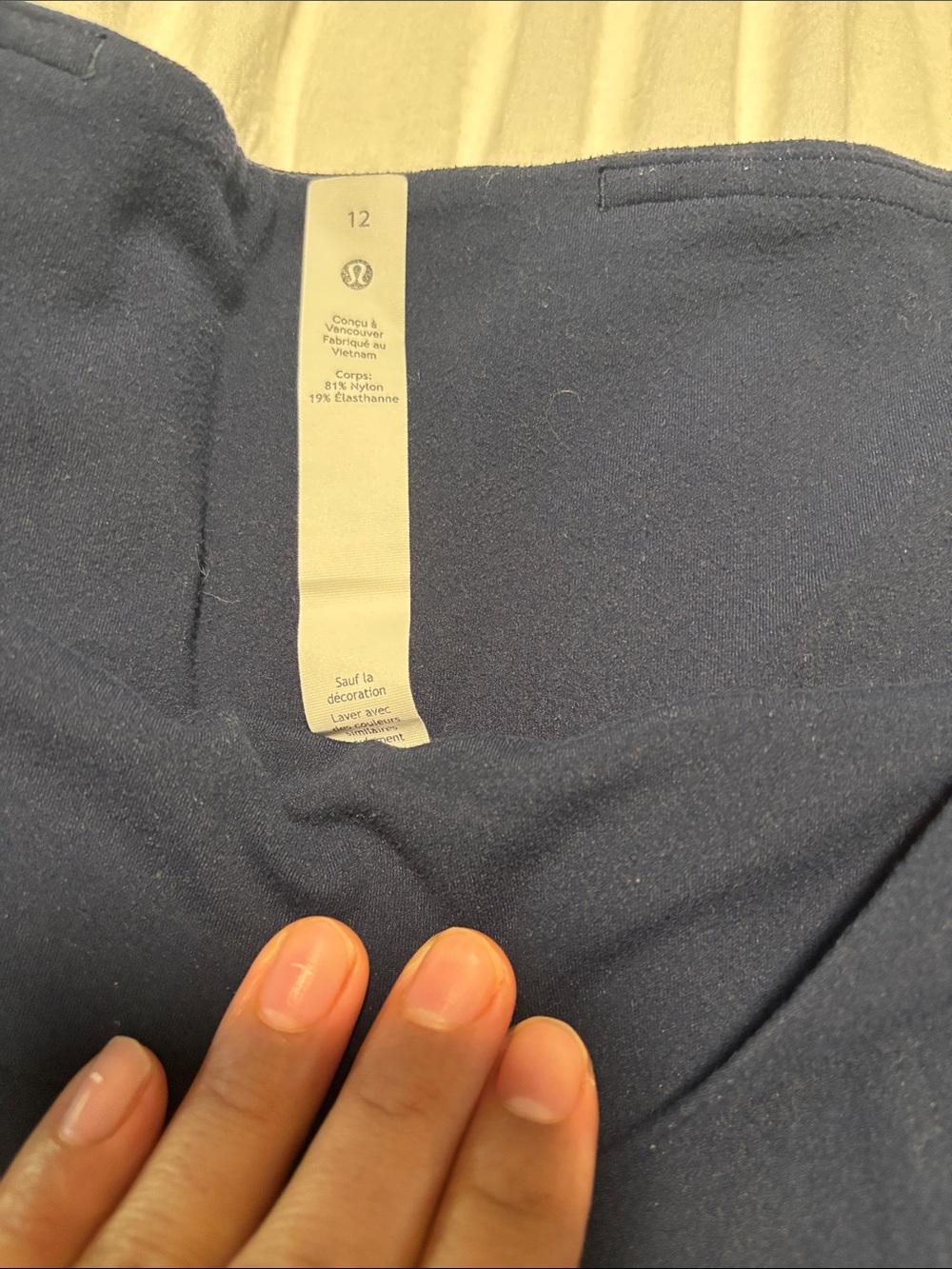 lululemon athletica Navy Track Pants - Picture 3 of 10